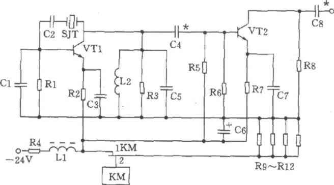 高頻振蕩器電路圖